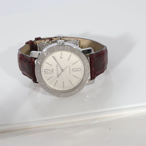 BVLGARI Diagono BB 42 SL AUTO Men's Watch in  Stainless Steel - Picture 10 of 10